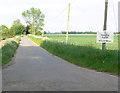 Poplar Lane leading to Smith's Farm in PE12 9LL