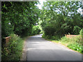 Broadcommon Road crosses a stream, Hurst in RG10 0RU