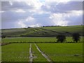 Pewsey Hill, south of Southcott, Wiltshire in SN9 5JF