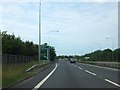 Westbound exit slip road from A27 for A259 in PO9 2FX