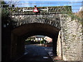 Railway bridge in Chelston in TQ2 6JE
