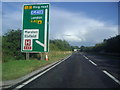 The Marston exit on the A40 Oxford Ring Road in OX3 0QL