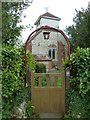 St James, Ashmansworth: gate in Ashmansworth