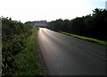 Oakham Road westwards in Tilton on the Hill and Halstead