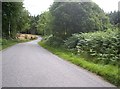 Minor road from The Neuk to the A93 in AB31 5NG