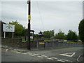 Road junction, Pen-y-Groes in SA14 7RT