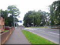 Coltness Road roundabout in ML2 8XU