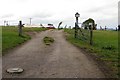 Entrance to Sheeplands Campsite in Uffington