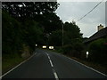 Sharp bend on the B4328, Llwyn-y-Brain in SA34 0NG