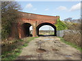Railway Bridge north of Somerford in BH23 4FG