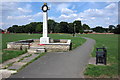 War memorial on Goldington Green in MK41 9HZ