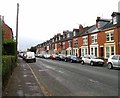 Houses on Houghton Road junction near to the Invicta Works site entrance in NG31 7ES