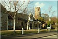 Village Hall and St. Peter's church at Needham in IP20 9LD