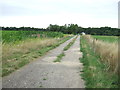 Farm track off Horncastle Road in LN10 6TB