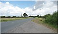 Northfield Road, looking north-east in Ashby with Scremby