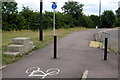 Cycle path towards Wixams in MK45 3RG