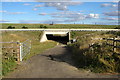 Bridleway under the A421 in MK43 9EH