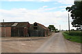 Old tin barn at Willowdene Farm on Armstrong Lane in PE22 8NL