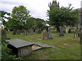 Langton family graves, Kirkham churchyard. in PR4 2AZ