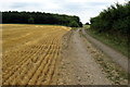 Bridleway and Thickthorn Wood in Chicheley