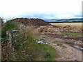 Muck heap near Little Brechin in DD9 6RQ