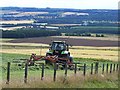 Windrower at Forthill Farm in DD9 7QR