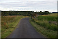 Road between Lintrathen and Balintore in DD8 5JQ