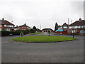 Traffic island on Norrington Road in B31 5SZ