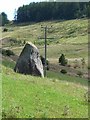 Standing stone near Courthill in PH10 7JB