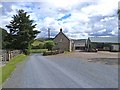 Farm buildings at Mains of Creuchies in PH11 8LG