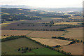 Charlestown, near Kinnaird, from the air in PH2 7SU