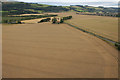Fields at Westown from the air in PH2 7SU