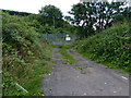 Track and gate on the edge of the proving ground in CV13 6ES