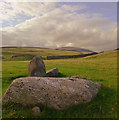 Part of stone circle, Kirksanton in LA18 5LN