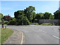 T junction on Huggett's Lane in BN22 0ZR