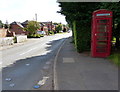 Phone box along Old Forge Road in CV13 6BX