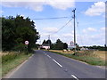 Entering Winfarthing on the B1077 Mill Road in IP22 2EA