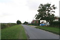 Group of houses on Green Lane in Hemingby