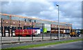 Halfords warehouse loading bays, Bartleet Road, Washford, Redditch in B80 7BJ