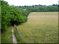 Footpath in Shabden Park in KT20 6HY