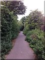 Public footpath to Boughton Green Road in NN3 6DN
