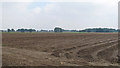 Tilled arable land near Gable Farm, Aingers Green in CO7 8NN