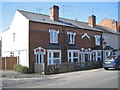 Terraced houses, north end of Evesham Road, Headless Cross, Redditch in B97 5QA