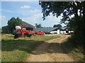 Machinery and farm buildings, Bollington Hall in CM22 6HS