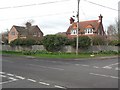 Junction Old Christchurch Road and Wainsford Road in Everton (New Forest)