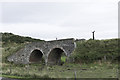 Double arched bridge on the former railway in AB56 5BX