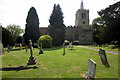 St Mary's and churchyard in MK43 9LH