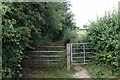 Bridleway by Wootton Woods in MK43 9AL