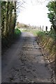 Lane to North Hill Farm from West End in SP5 5JS