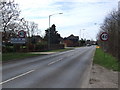 Entering Attleborough on B1077 in NR17 2FY